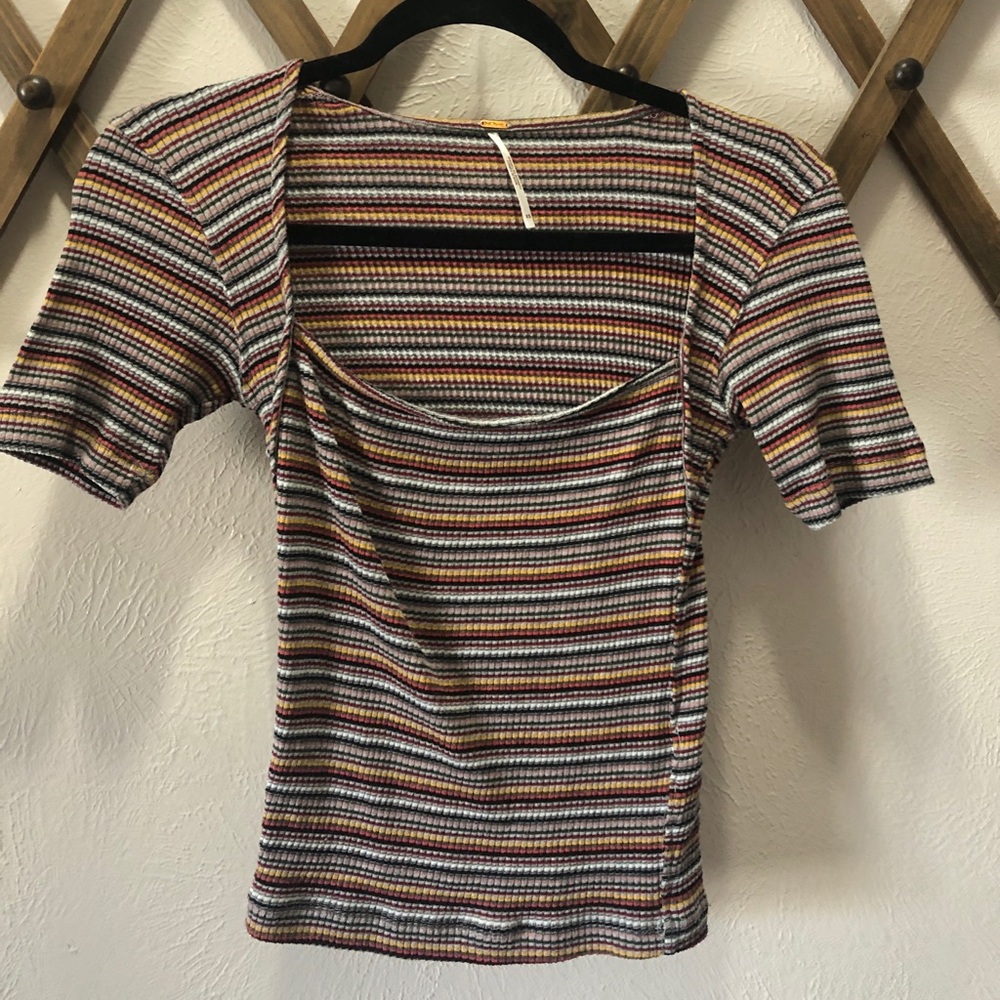 Free people square neck top